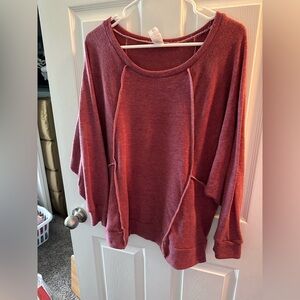 Brick Red Pullover